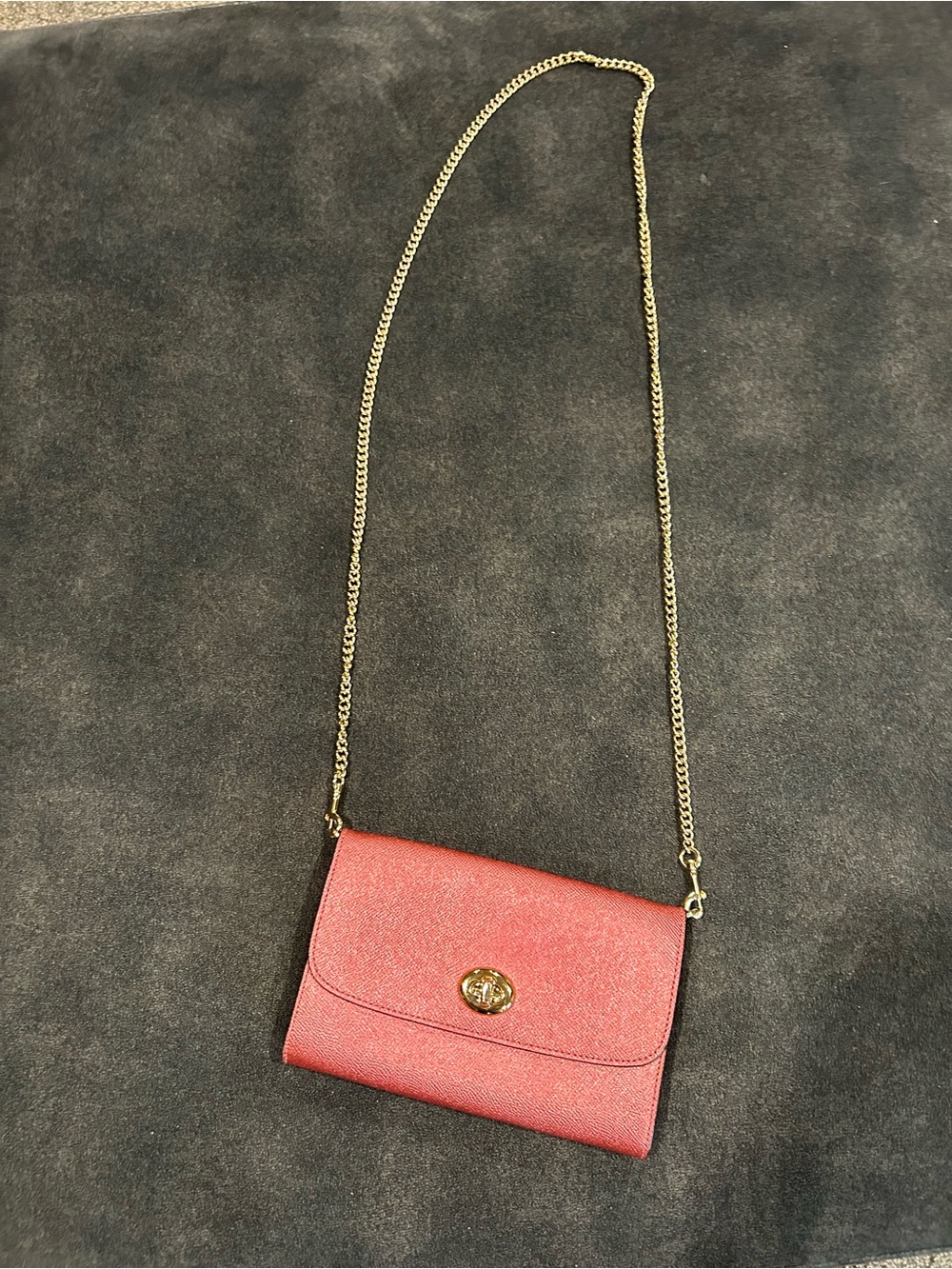 Pink Coach Crossbody Bag